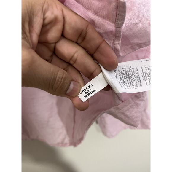 J CREW Baird McNutt Irish Linen Shirt 14 Coastal Quiet Luxury Minimalist Relaxed - Picture 6 of 14